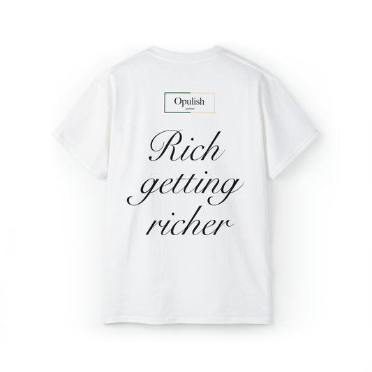 Unisex 'Rich Getting Richer' T-shirt